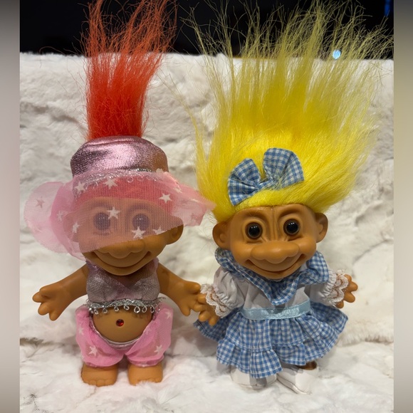 Russ Other - Charming Troll Dolls - Genie and Dorothy